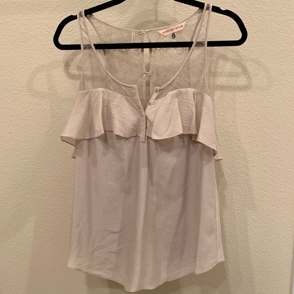 Rebecca Taylor lace top size 2